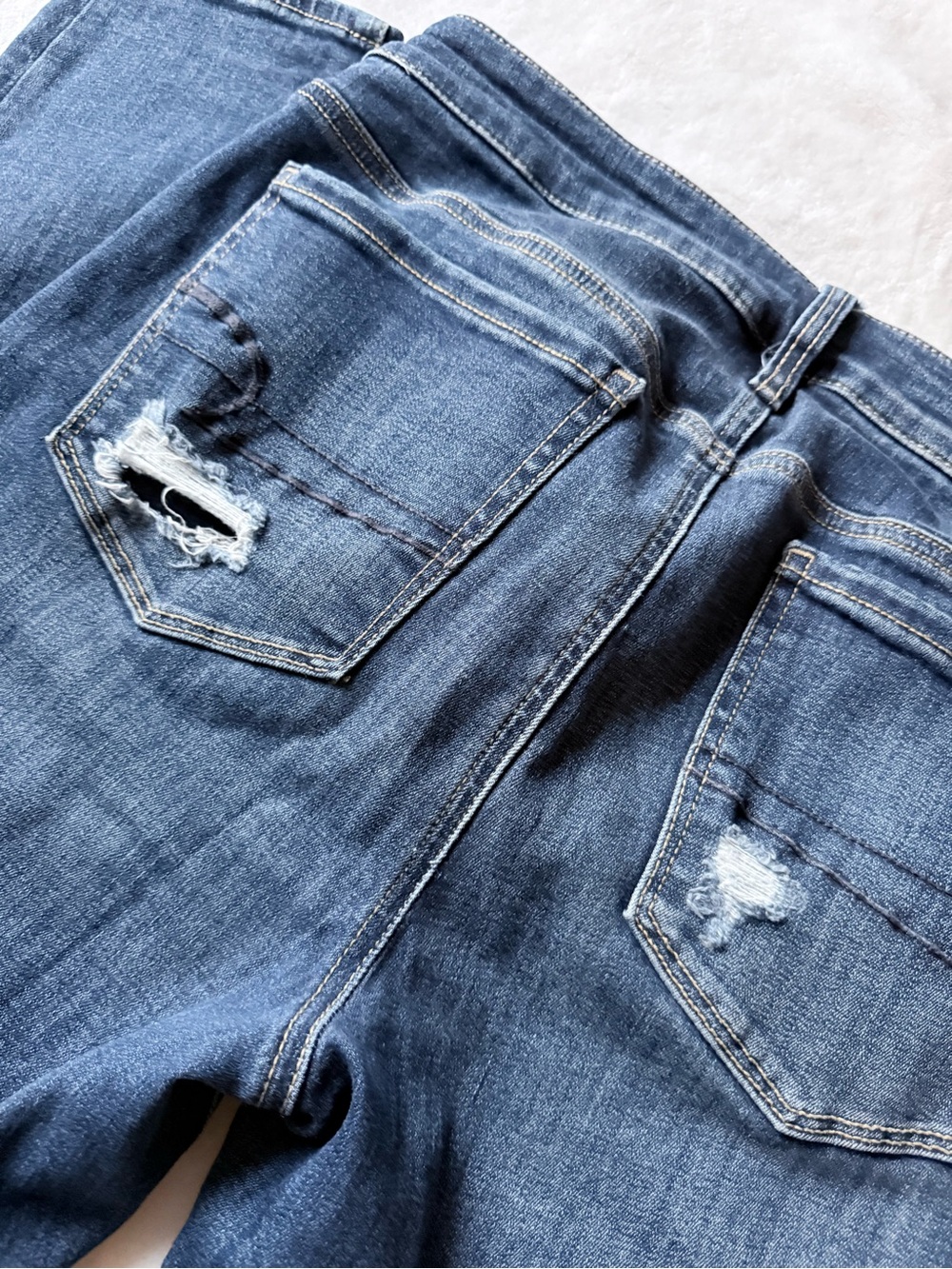 AE Next Level Stretch Regular Ripped Joggers - Picture 9 of 11